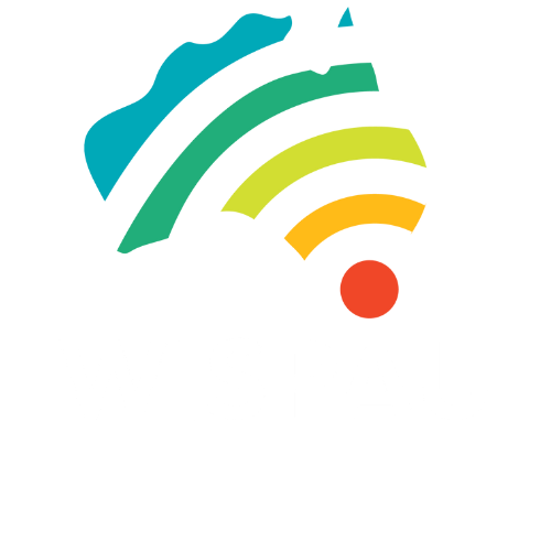 WISPAU WISP Member Logo – White